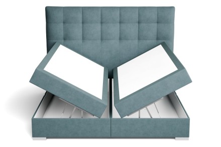 Malibu tapacirani krevet, Rubens 7504, box side lift, 180x200 cm 7 Malibu tapacirano uzglavlje će vam pružiti luksuznu atmosferu u spavaćoj sobi. Izrađeno je od prirodnih materijala najvišeg kvaliteta, što obezbeđuje ne samo elegantan izgled, već i udoban san.