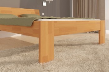 Krevet Louis je napravljen od veoma tvrdog drveta. Čvrsta konstrukcija osigurava da nema škripanja i naprslina.