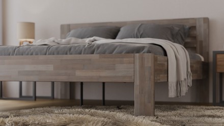 Masivni krevet Jona, 140x200 cm, Bukva, BO 105, Bez modifikacije 2