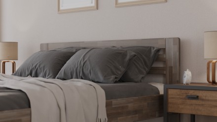 Masivni krevet Jona, 140x200 cm, Bukva, BO 105, Bez modifikacije 3