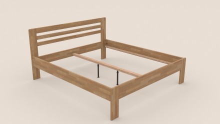 Masivni krevet Jona, 160x200 cm, Bukva, BO 101, Bez modifikacije 7