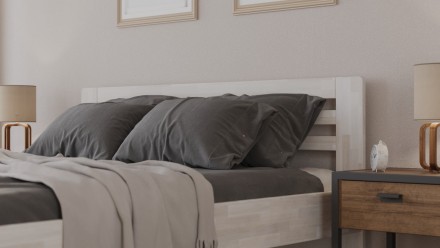 Masivni krevet Jona, 160x200 cm, Bukva, BO 102, Bez modifikacije 3