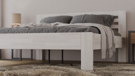 Masivni krevet Jona, 160x200 cm, Bukva, BO 102, Bez modifikacije 2