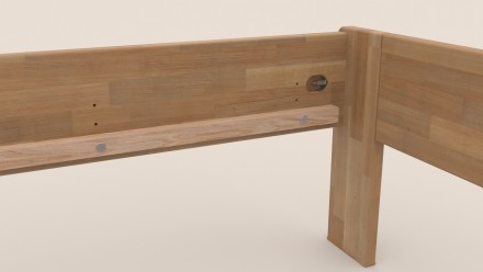 Masivni krevet Jona, 180x200 cm, Hrast, DO 201, Bez modifikacije 8