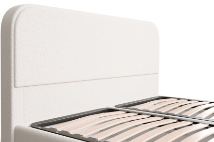 Napa 2.0 tapacirani krevet, Amour 5504, box 3 drawers, 180x200 cm 8 Dodajte elegantan i luksuzan izgled svom domu sa našim Napa tapaciranim uzglavljem, koje kombinuje vrhunski kvalitet sa neodoljivim stilom.