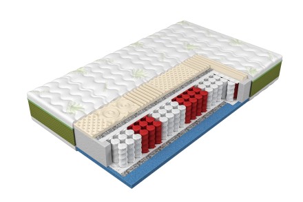 Opružni dušek Comfort Mercy, 160x200 cm 7 Dva osećaja tvrdoće - 2 i 3 | Penasti dušek | Visina 25 cm | Nosivost 90 kg | Garancija 2 godine