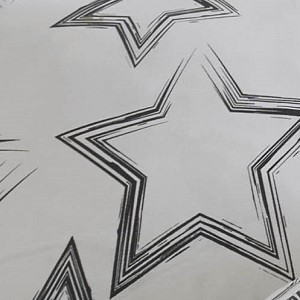 Posteljina sa prugama i zvezdama, 140x200 cm + 70x90 cm 3 Posteljina Klinmam Home je napravljena od visokokvalitetnog Renforce pamuka, čija su vlakna mnogo mekša, glatkija i prijatnija od običnog pamuka.