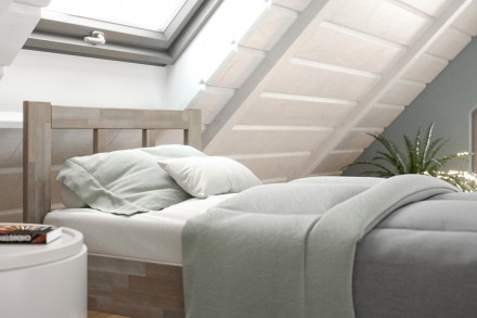 Singl drveni krevet Bety, izvođenje BO105 sivi granit, 120x200 cm 2 Da li volite miris drveta? Onda je ovaj masivni krevet savršen izbor za vas, jer je napravljen od najkvalitetnijeg drveta bukve i hrasta.