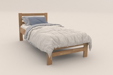 Singl drveni krevet Stacy, izvođenje BK1, 120x200 cm 4 Da li želite da stvorite savršeno češko kućno okruženje u skandinavskom stilu? Stejsi krevet je apsolutno savršen za ovo. Visokokvalitetna češka proizvodnja kreirana je po dizajnu skandinavskih dizajnera