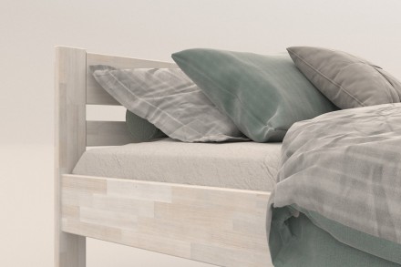 Singl drveni krevet Wanda, izvođenje BO102 bela, 90x200 cm 6 Da li birate krevet koji će vam trajati nekoliko decenija? Sa masivnim Vanda krevetom ćete postići svoj cilj.