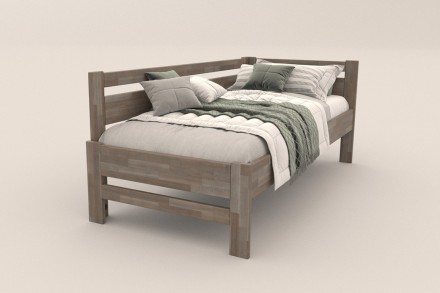 Singl ugaoni drveni krevet Emily, levi ugao, izvođenje BO105 sivi granit, 90x200 cm 4 Krevet Emily je veoma popularan krevet za jednu osobu koji će se uklopiti i u dečiju i spavaću sobu. Savršen miris drveta stvara divnu atmosferu u prostoriji, koja će biti idealna za spavanje.