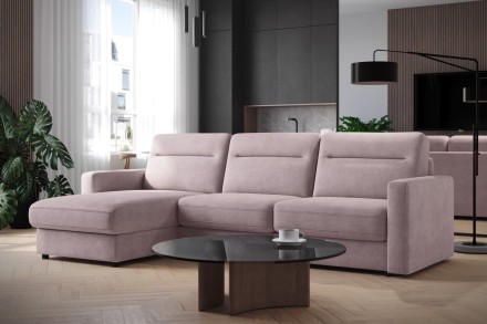 Lugano kauč na razvlačenje za svakodnevni san vanvremenskog dizajna, zadivljuje svojom jednostavnošću i
elegancijom.