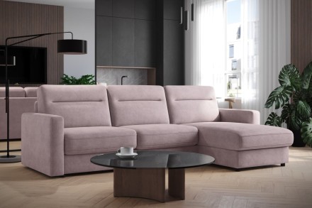 Lugano kauč na razvlačenje za svakodnevni san vanvremenskog dizajna, zadivljuje svojom jednostavnošću i
elegancijom.