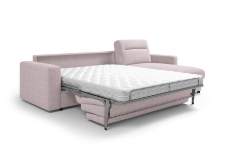 Lugano kauč na razvlačenje za svakodnevni san vanvremenskog dizajna, zadivljuje svojom jednostavnošću i
elegancijom.