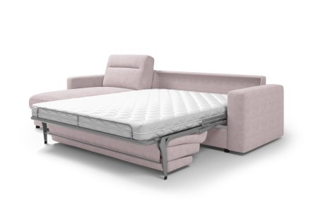 Lugano kauč na razvlačenje za svakodnevni san vanvremenskog dizajna, zadivljuje svojom jednostavnošću i
elegancijom.