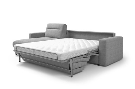 Lugano kauč na razvlačenje za svakodnevni san vanvremenskog dizajna, zadivljuje svojom jednostavnošću i
elegancijom.