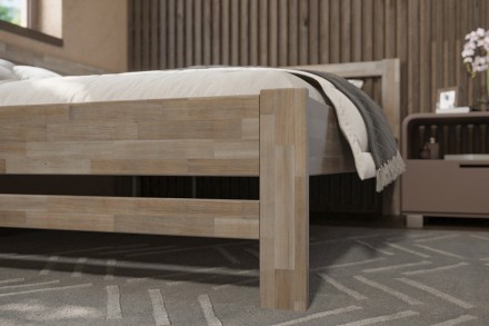 Ugaoni drveni krevet Bety, levi ugao, izvođenje BO105 sivi granit, 180x200 cm 3 Da li volite miris drveta? Onda je ovaj masivni krevet savršen izbor za vas, jer je napravljen od najkvalitetnijeg drveta bukve i hrasta.