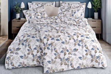 Posteljina je prijatna na dodir, savršeno odvodi vlagu i teško se gužva.